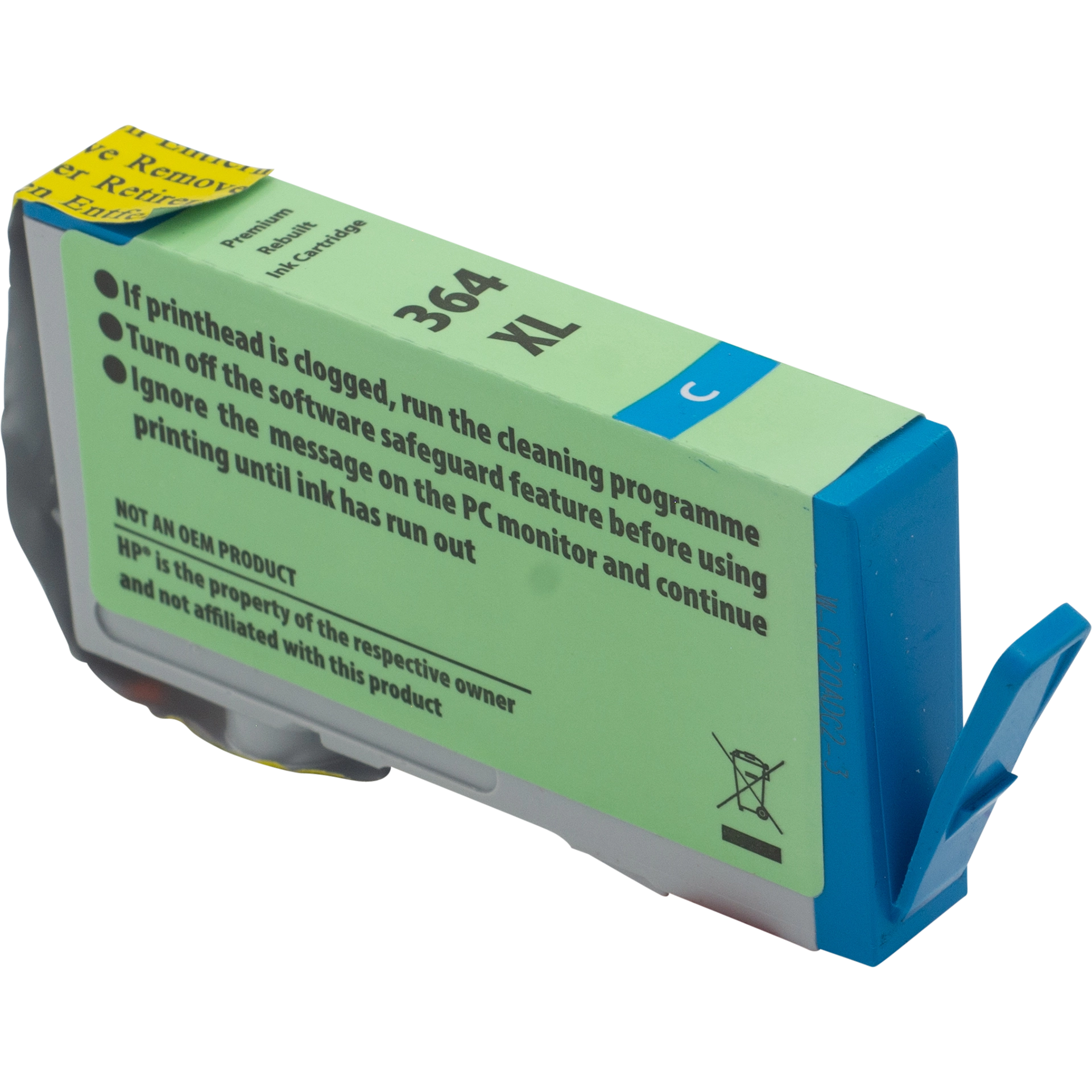 Rebuilt Druckerpatrone für HP 364XL Cyan