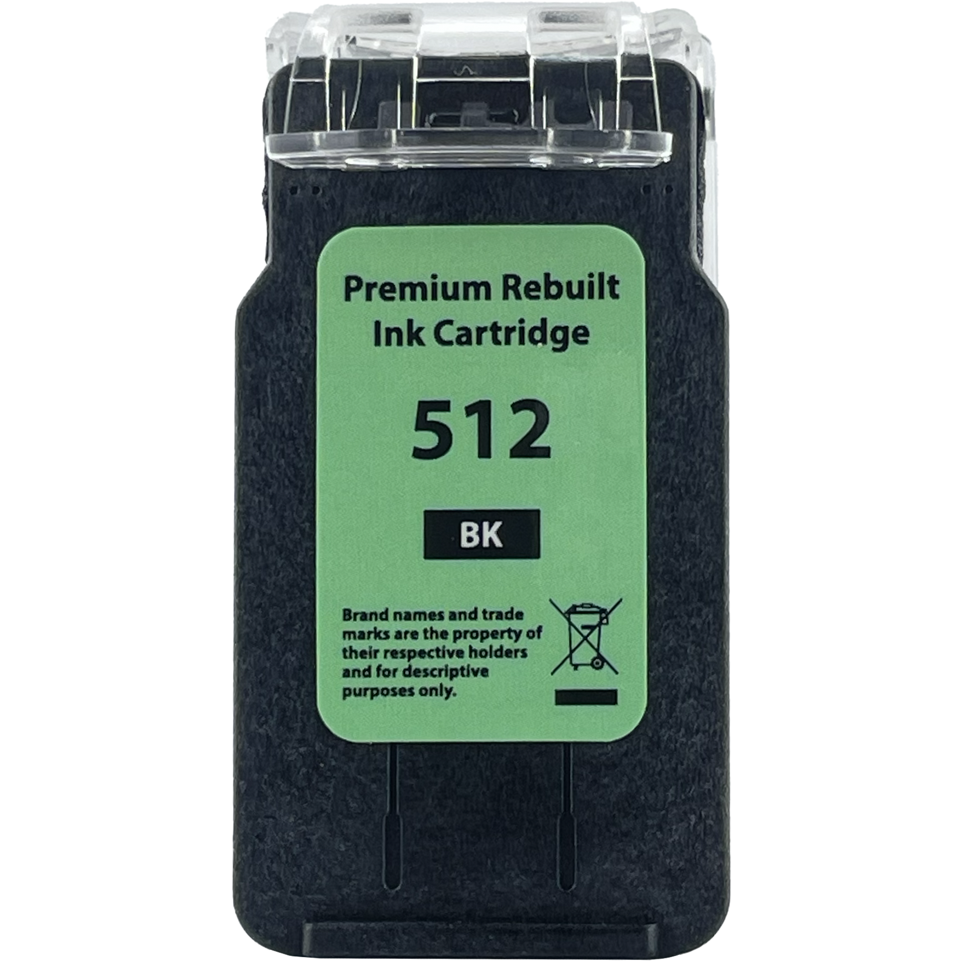 Rebuilt Druckerpatrone für Canon PG-512 Schwarz