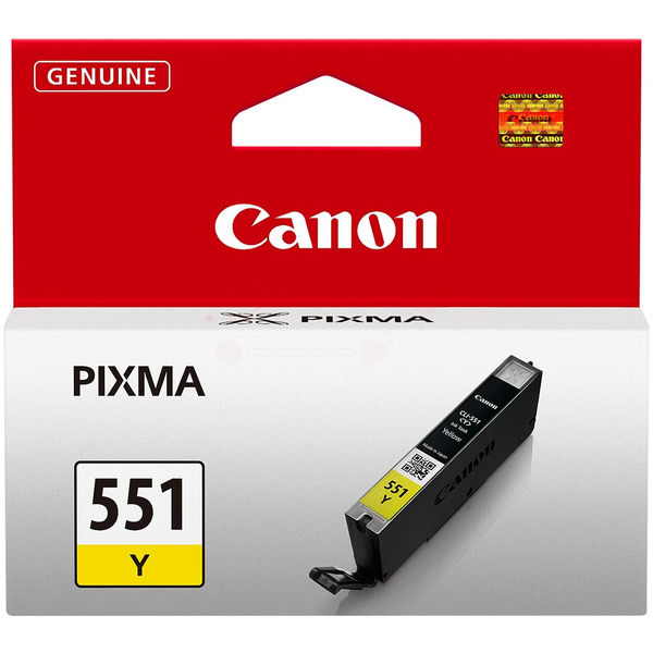 Original Tintenpatrone Canon CLI-551 Yellow