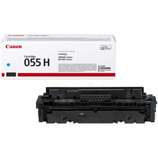 Original Toner Canon CRG 055H Cyan