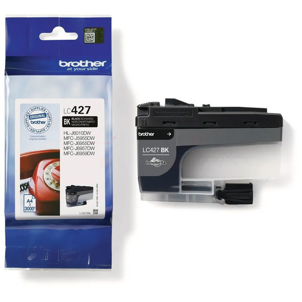 Original Tintenpatrone Brother LC-427 Black