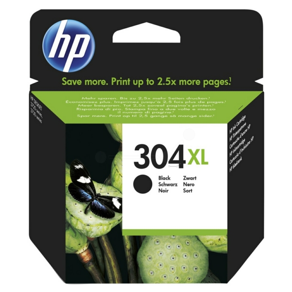Original Druckerpatrone HP 304XL Black