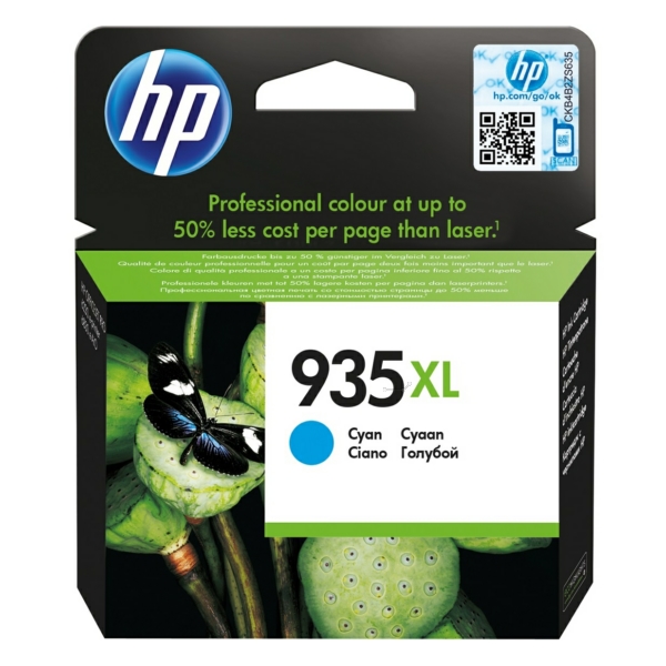 Original Tintenpatrone HP 935XL Cyan