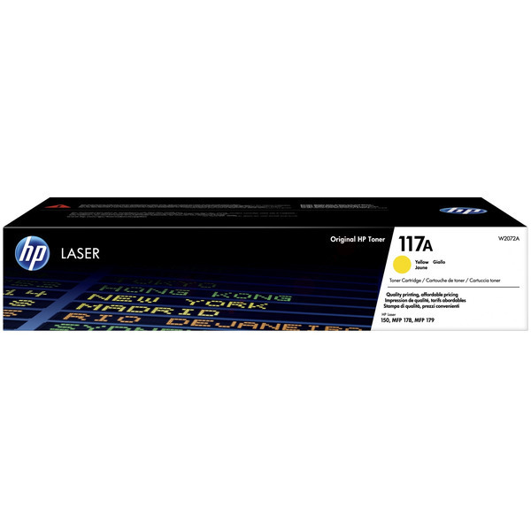 Original Toner HP W2072A Yellow
