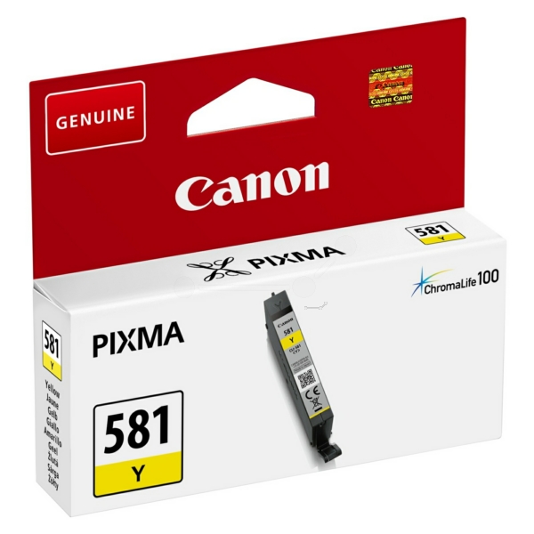 Original Tintenpatrone Canon CLI-581 Yellow