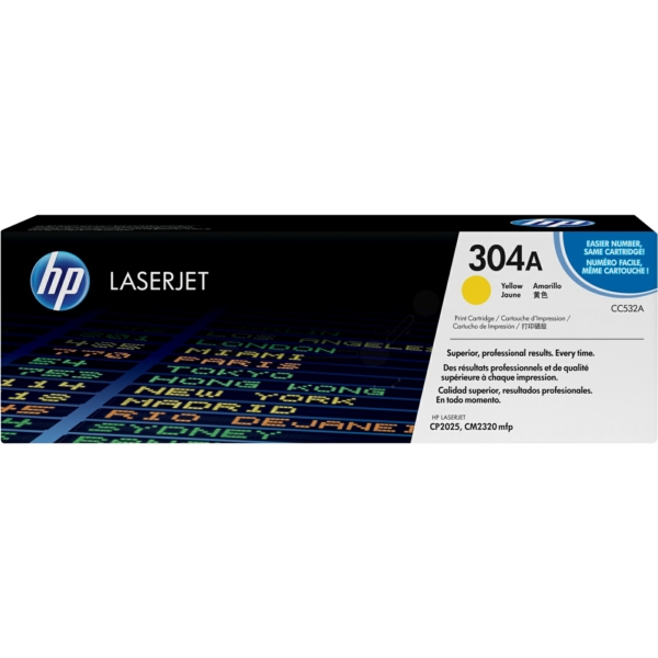 Original Toner HP CC532A Yellow