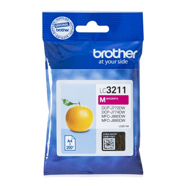 Original Tintenpatrone Brother LC-3211 Magenta