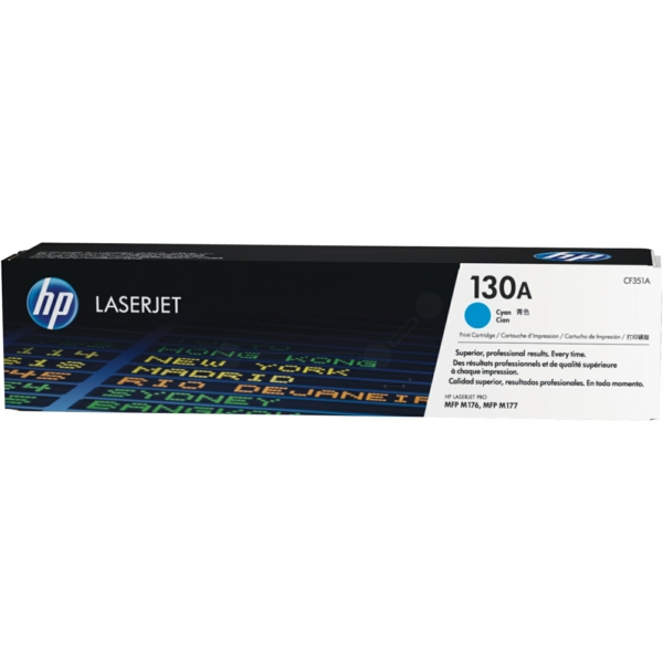 Original Toner HP CF351A Cyan