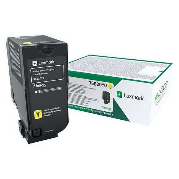 Original Toner Lexmark 75B20Y0 Yellow
