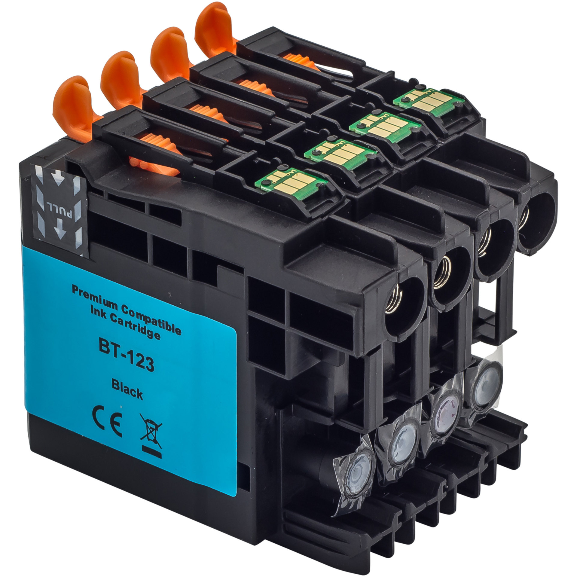 Druckerpatronen kompatibel für Brother LC-123 BKCMY 4er Set