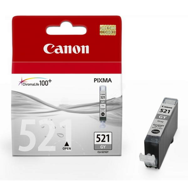 Original Tintenpatrone Canon CLI-521 Grey