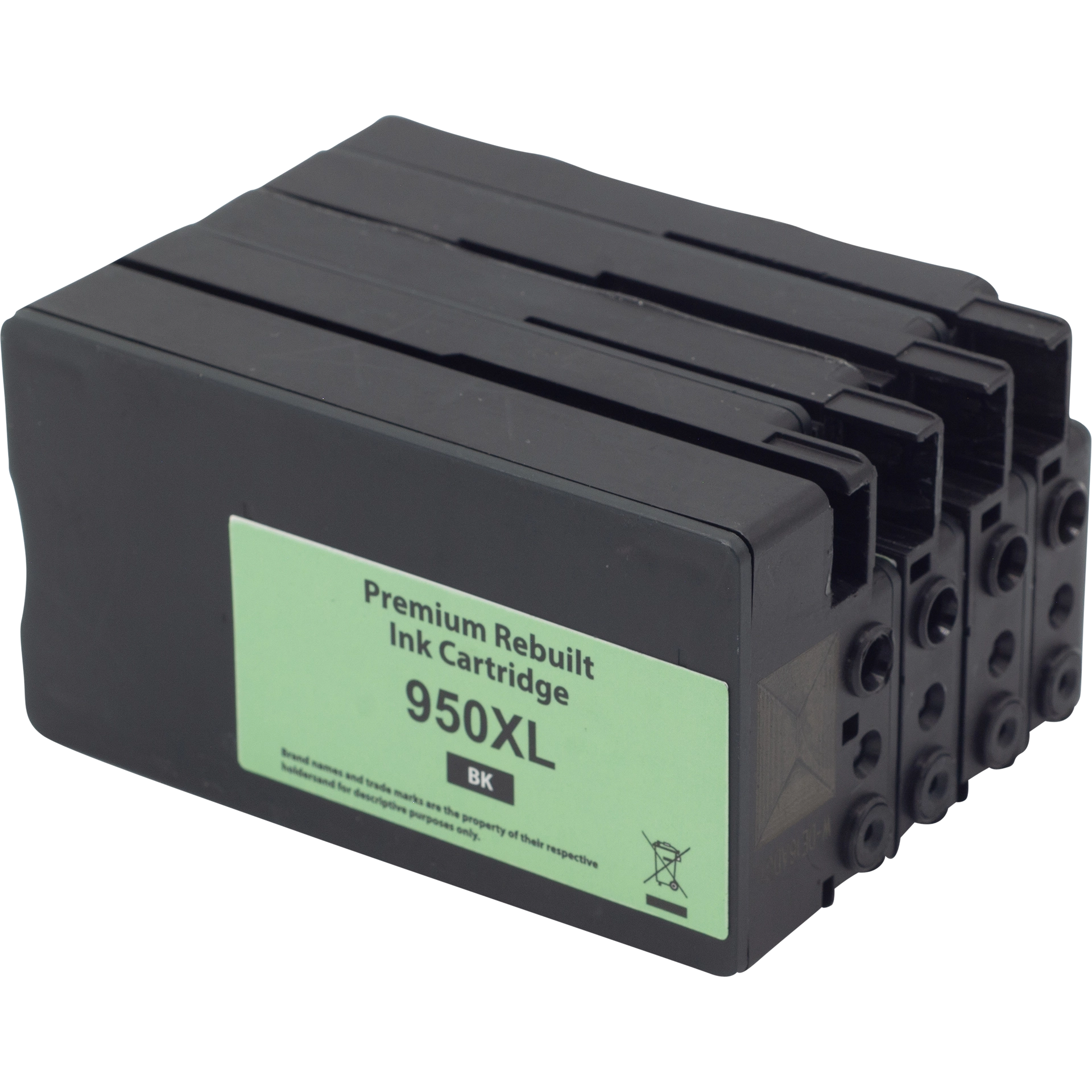 Rebuilt Druckerpatronen für HP 950XL 951XL BKCMY 4er Set