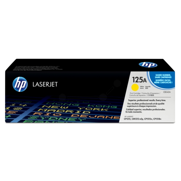 Original Toner HP CB542A Yellow