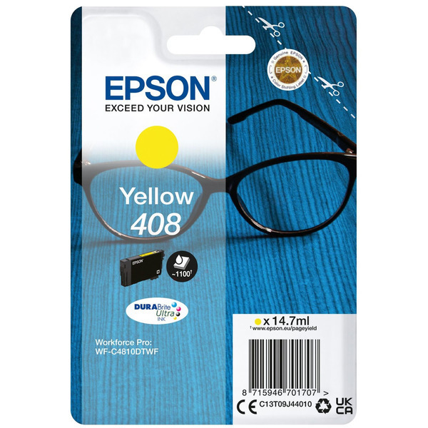 Original Tintenpatrone Epson 408 Yellow
