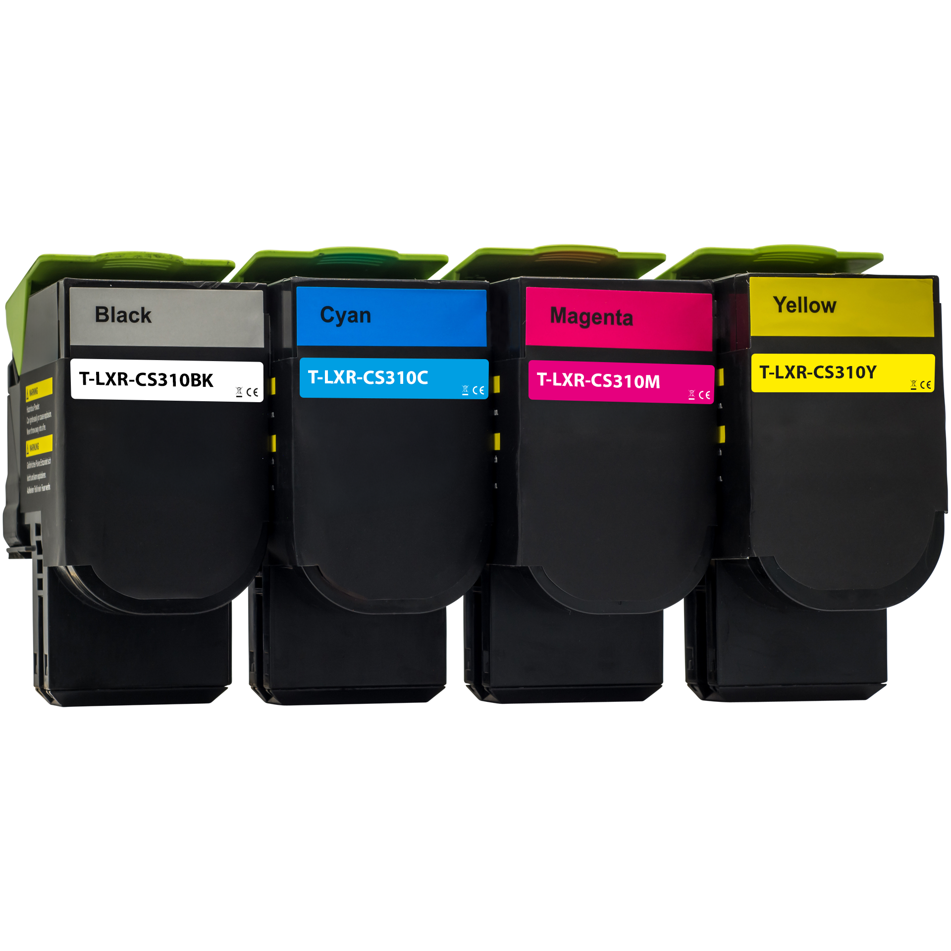 Rebuilt Toner für Lexmark CS310dn CS410dn CS510de 70C2HK0 70C2HC0 70C2HM0 70C2HY0 CMYK 4er Set