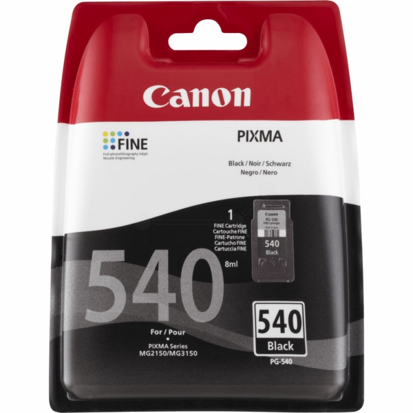 Original Druckerpatrone Canon PG-540 Black