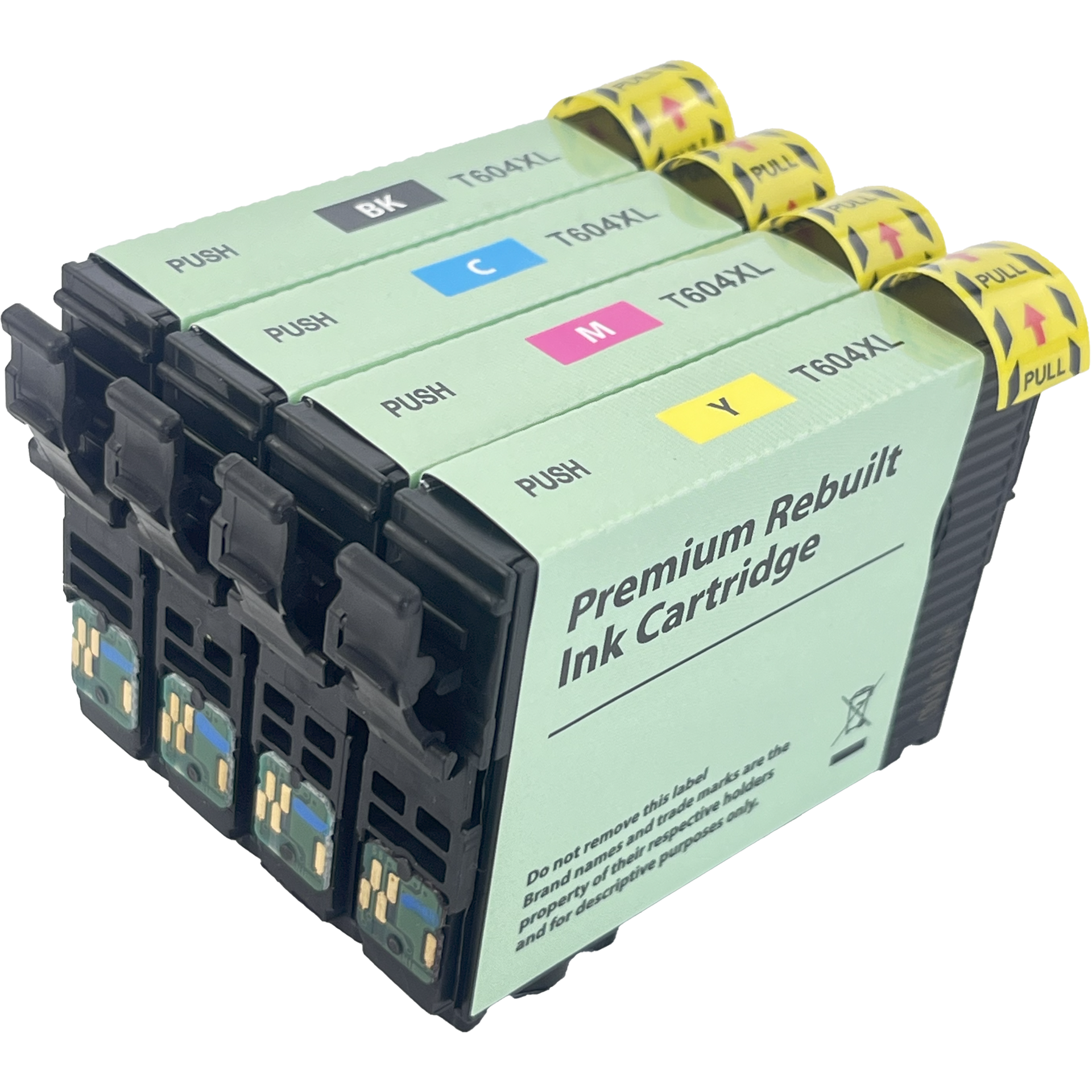 Rebuilt Druckerpatronen für Epson 604XL BKCMY 4er Set C13T10H64010 für Expression Home XP-3205 E
