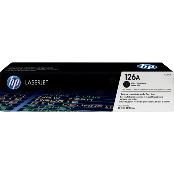Original Toner HP CE310A Black