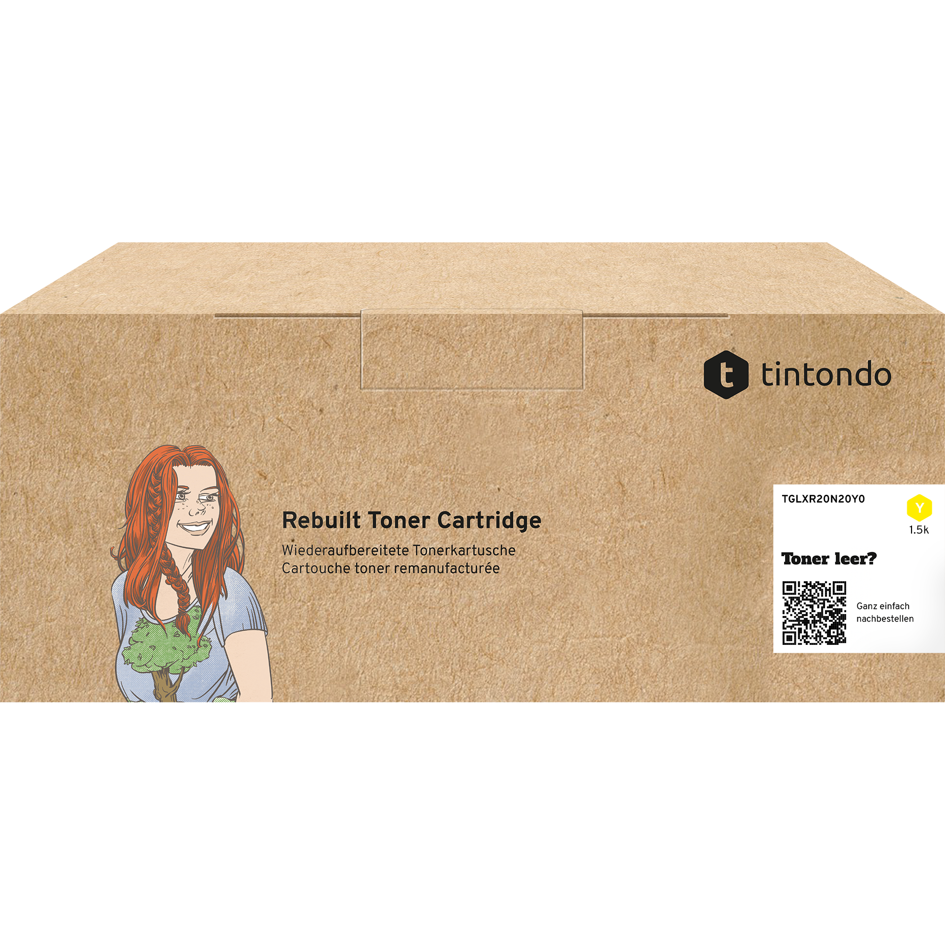Rebuilt Toner für Lexmark CS331dw CS431dw CX431adw 20N20Y0 Gelb