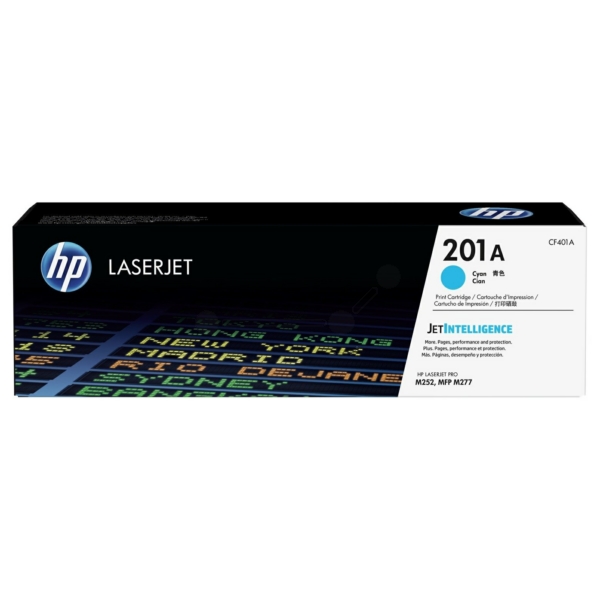 Original Toner HP CF401A Cyan