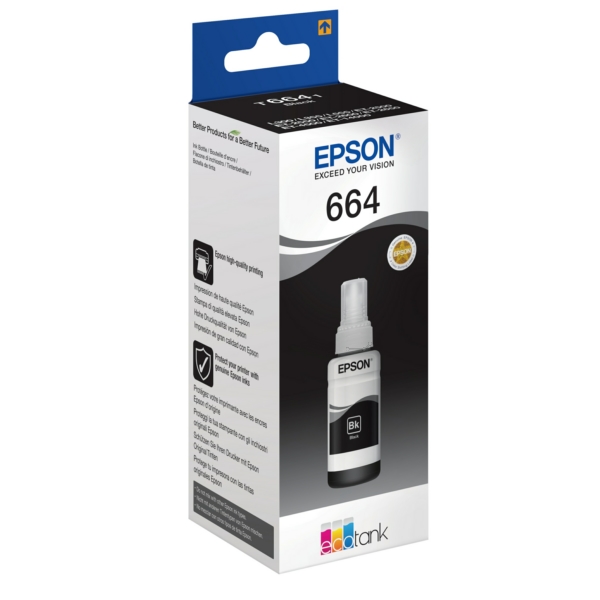 Original Tintenflasche Epson 6641 Black