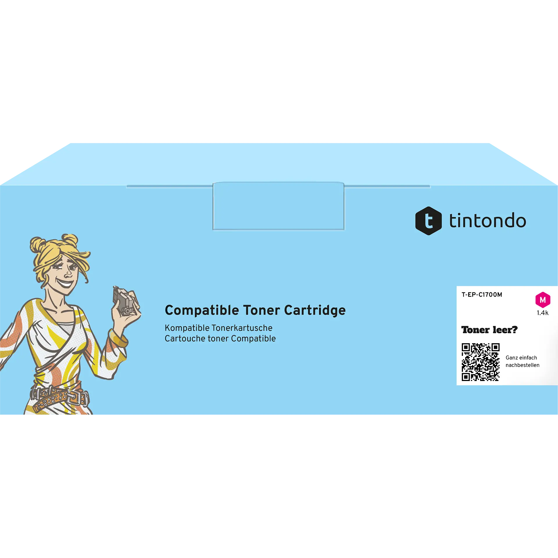 Toner kompatibel für Epson C13S050612 Magenta