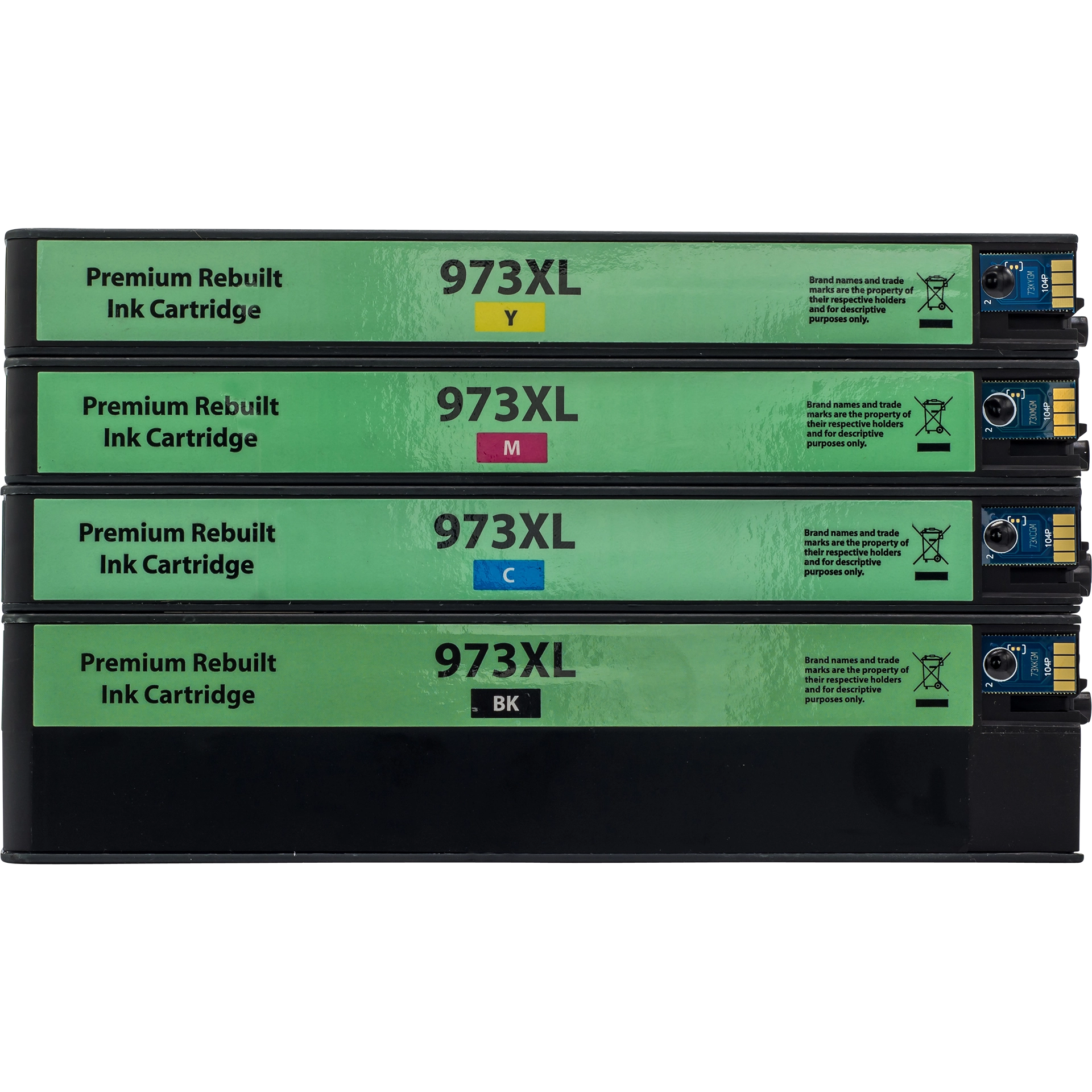 Rebuilt Druckerpatronen für HP 973X BKCMY 4er Set