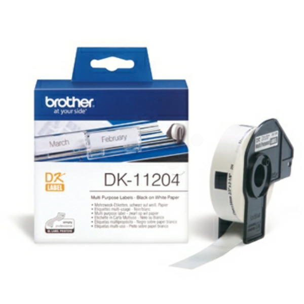 Original Etikettenrolle Brother DK-11204