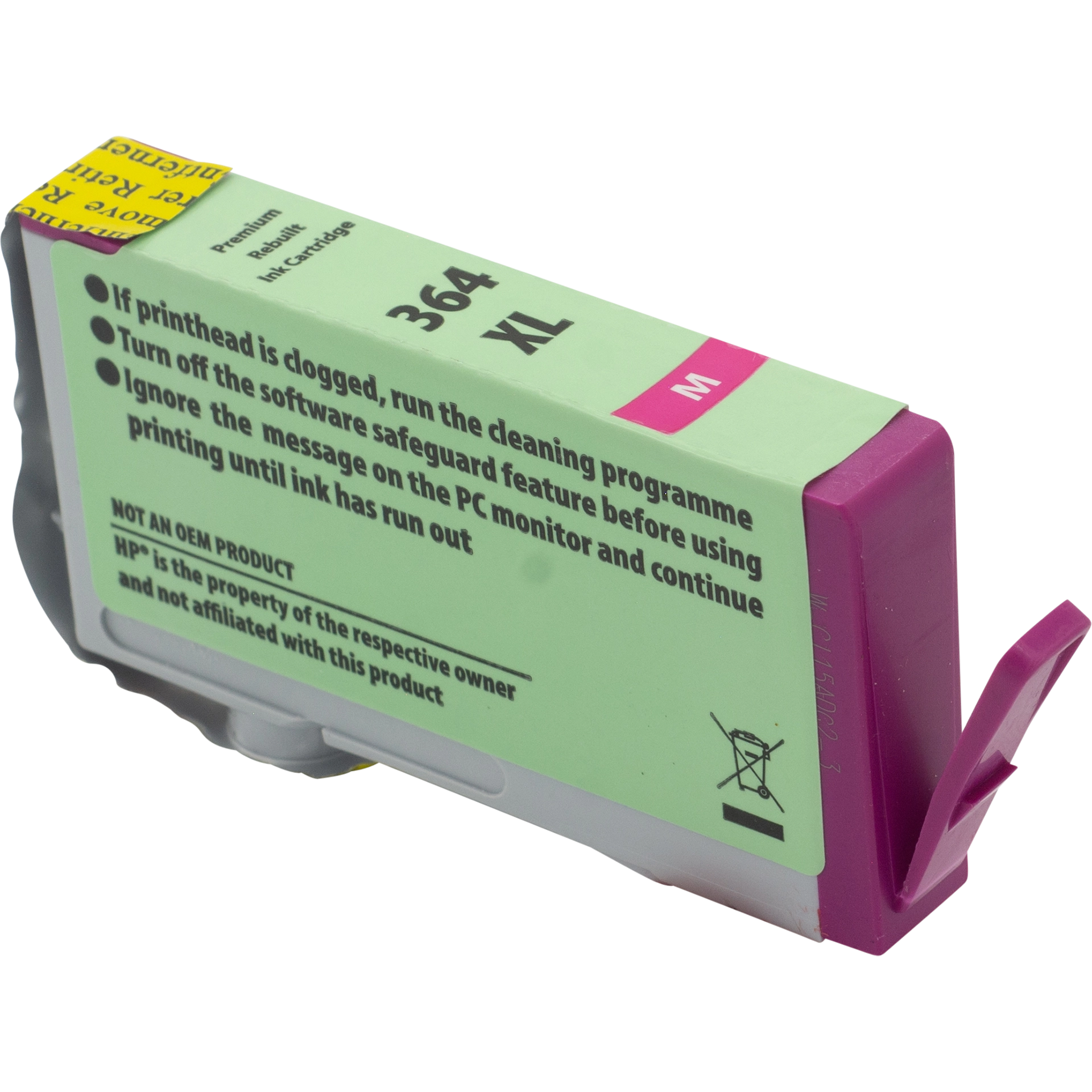 Rebuilt Druckerpatrone für HP 364XL Magenta