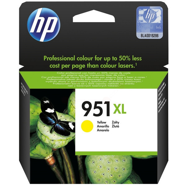 Original Tintenpatrone HP 951XL Yellow