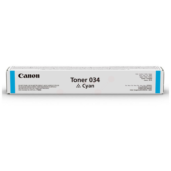 Original Toner Canon CRG 034 Cyan