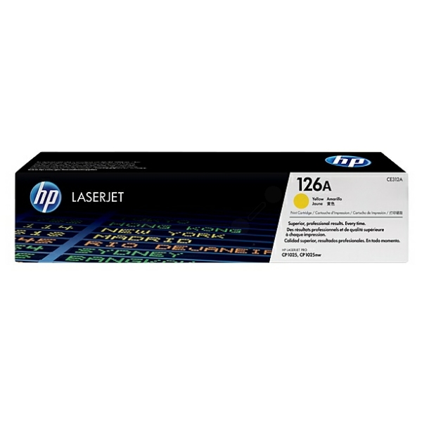 Original Toner HP CE312A Yellow