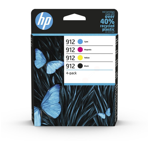 Original Tintenpatronen HP 912 Viererpack CMYK