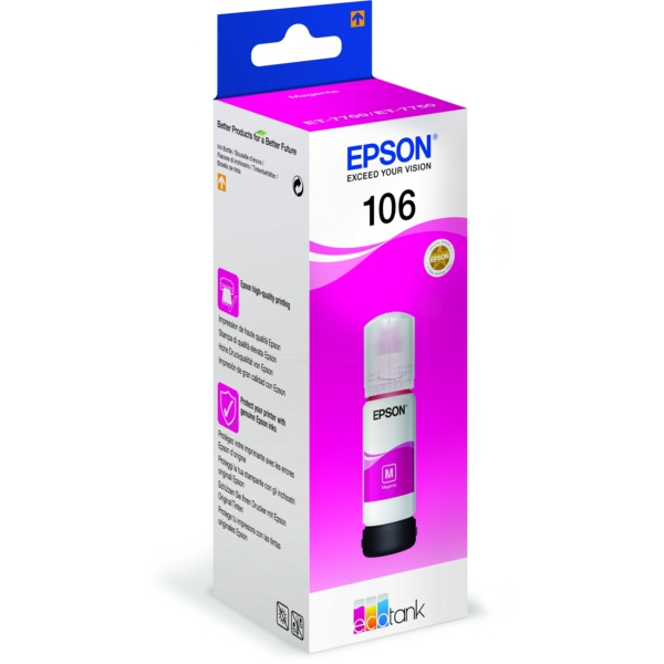 Original Tintenflasche Epson 106 Magenta