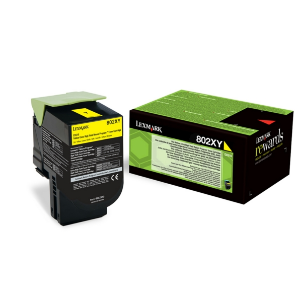 Original Toner Lexmark 80C2XY0 Yellow