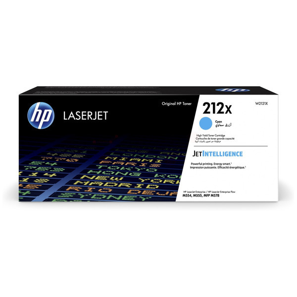 Original Toner HP W2121X Cyan