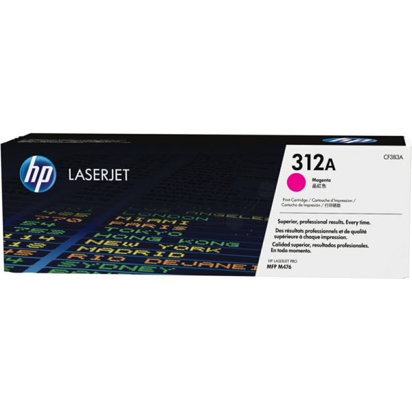 Original Toner HP CF383A Magenta
