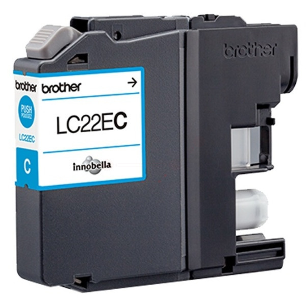 Original Tintenpatrone Brother LC-22E Cyan