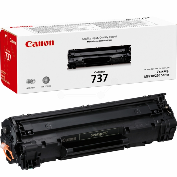 Original Toner Canon CRG 737 Black