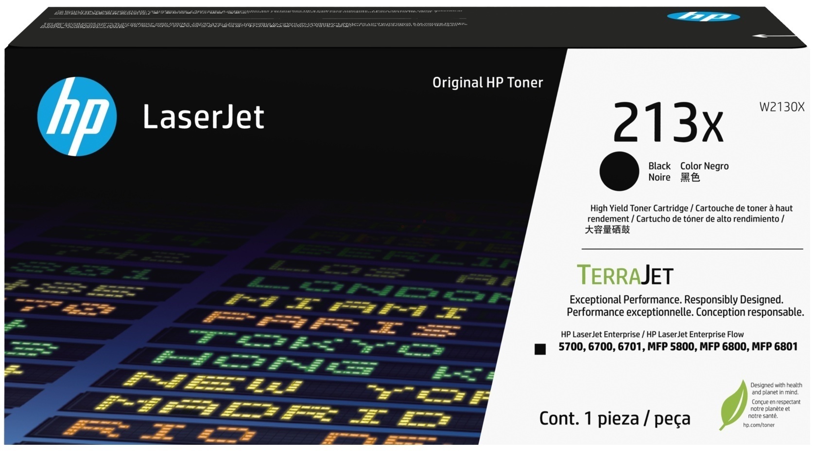 Toner / HP - W2130X / 213X