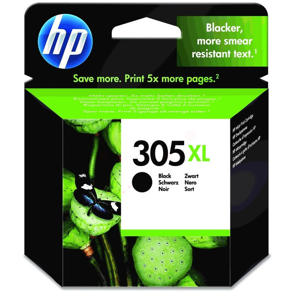 Original Druckerpatrone HP 305XL Black