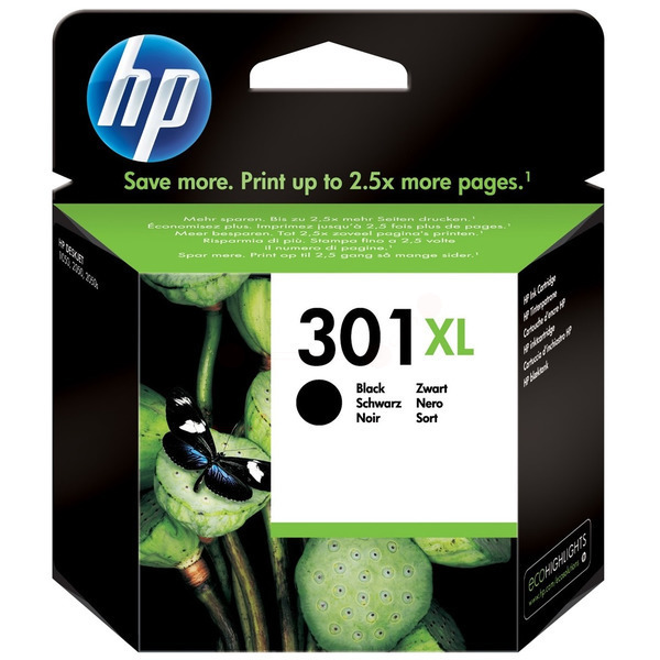 Original Druckerpatrone HP 301XL Black