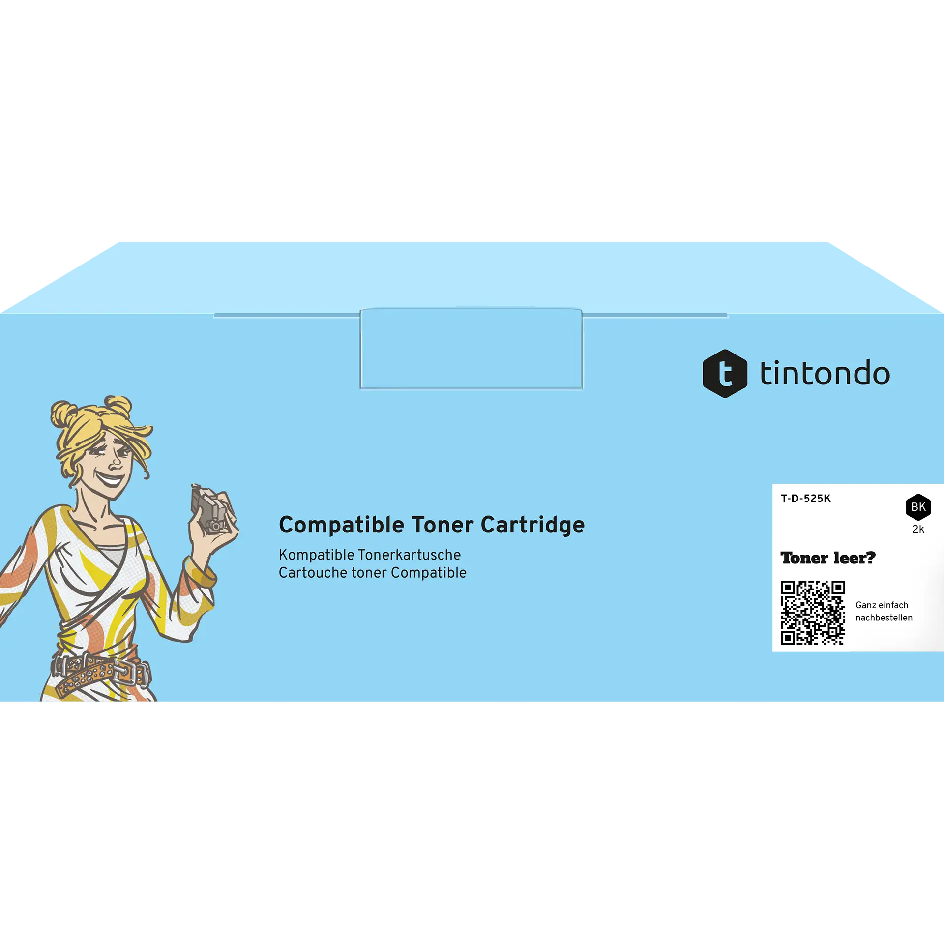 Toner kompatibel für Dell 593-BBLN Schwarz C525w C525dn