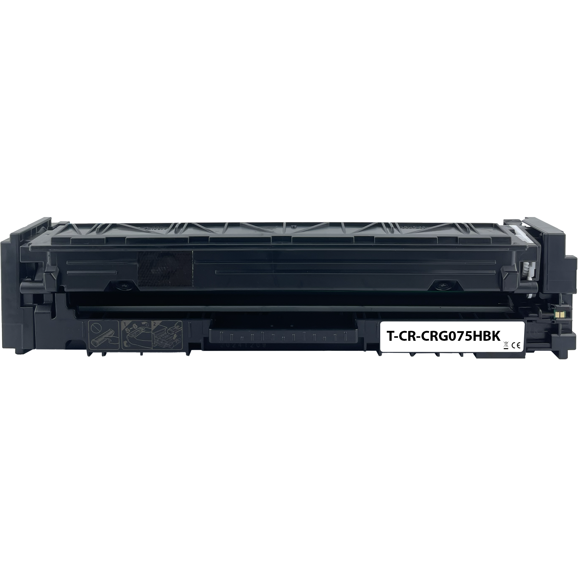 Rebuilt Toner für Canon 075HBK Schwarz