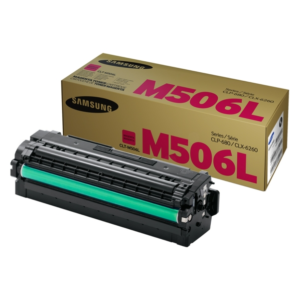 Original Toner Samsung CLT-M506L Magenta