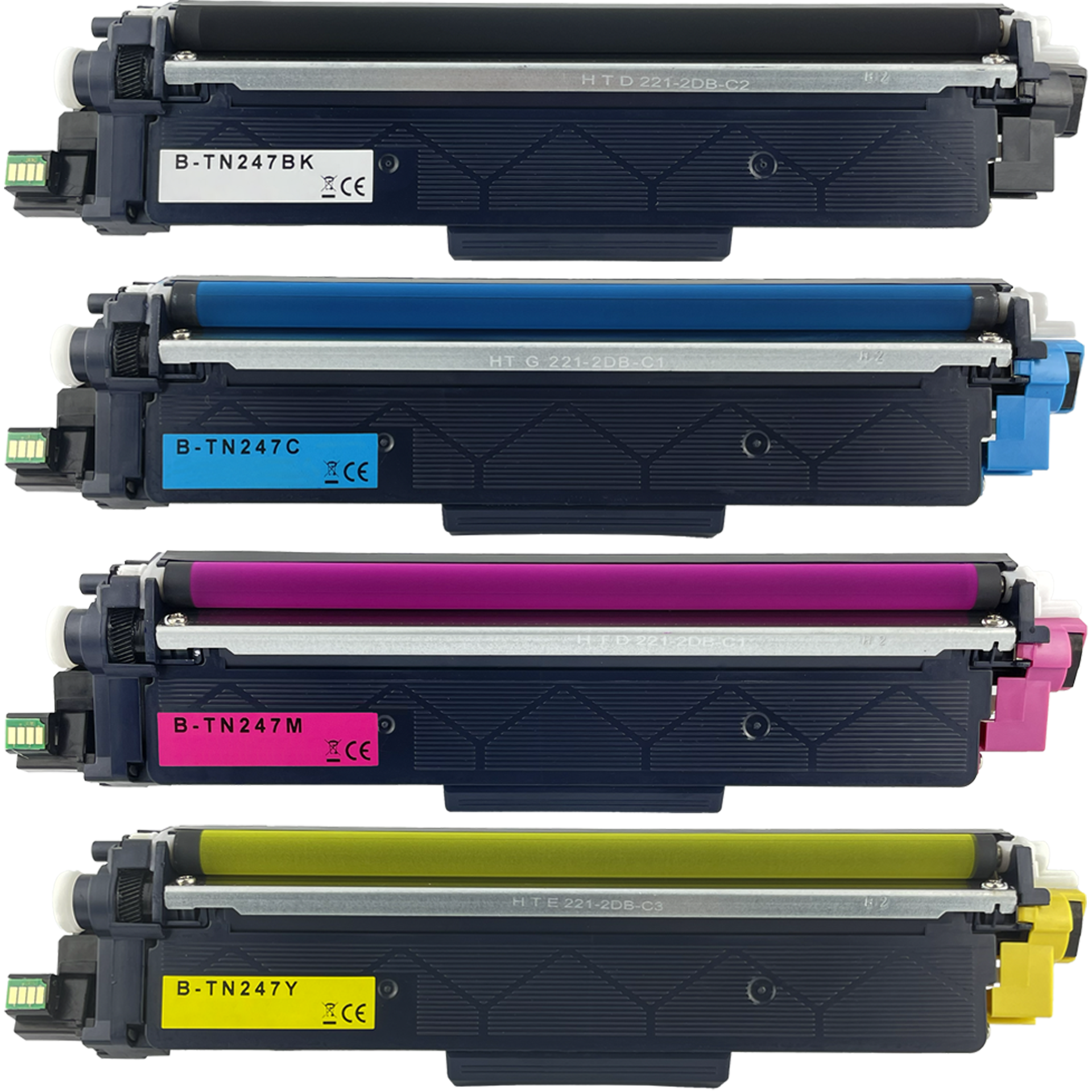 Toner kompatibel für Brother TN-247 BKCMY 4er Set