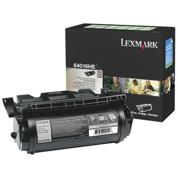 Original Toner Lexmark 64016HE Black
