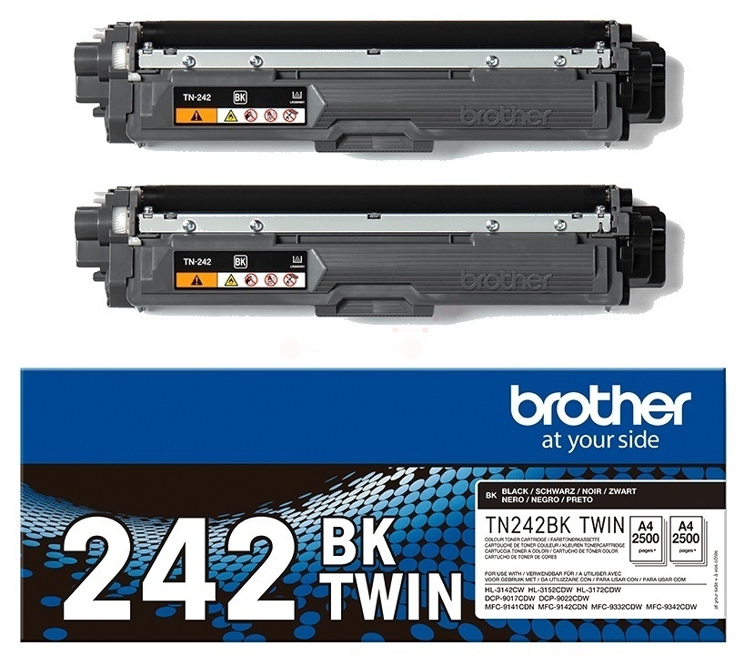 Toner / Brother - TN-242 BK TWIN - Doppelpack