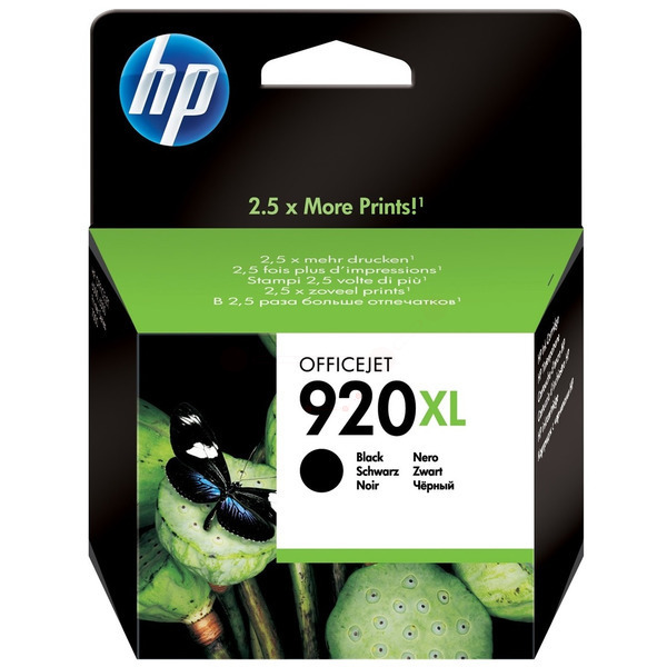 Original Tintenpatrone HP 920XL Black