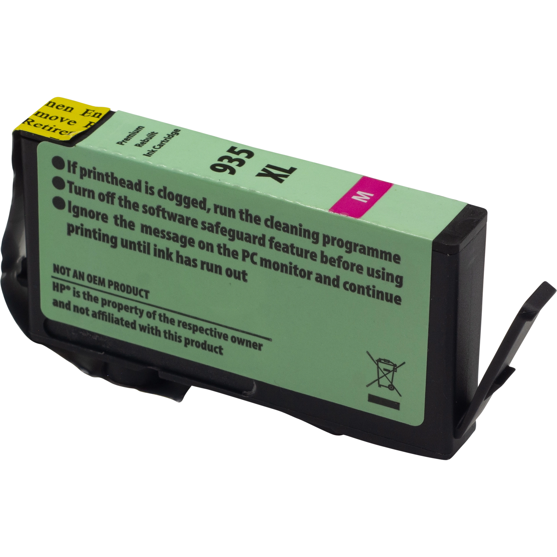 Rebuilt Druckerpatrone für HP 935XL Magenta